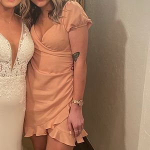Lane 201 Peach dress